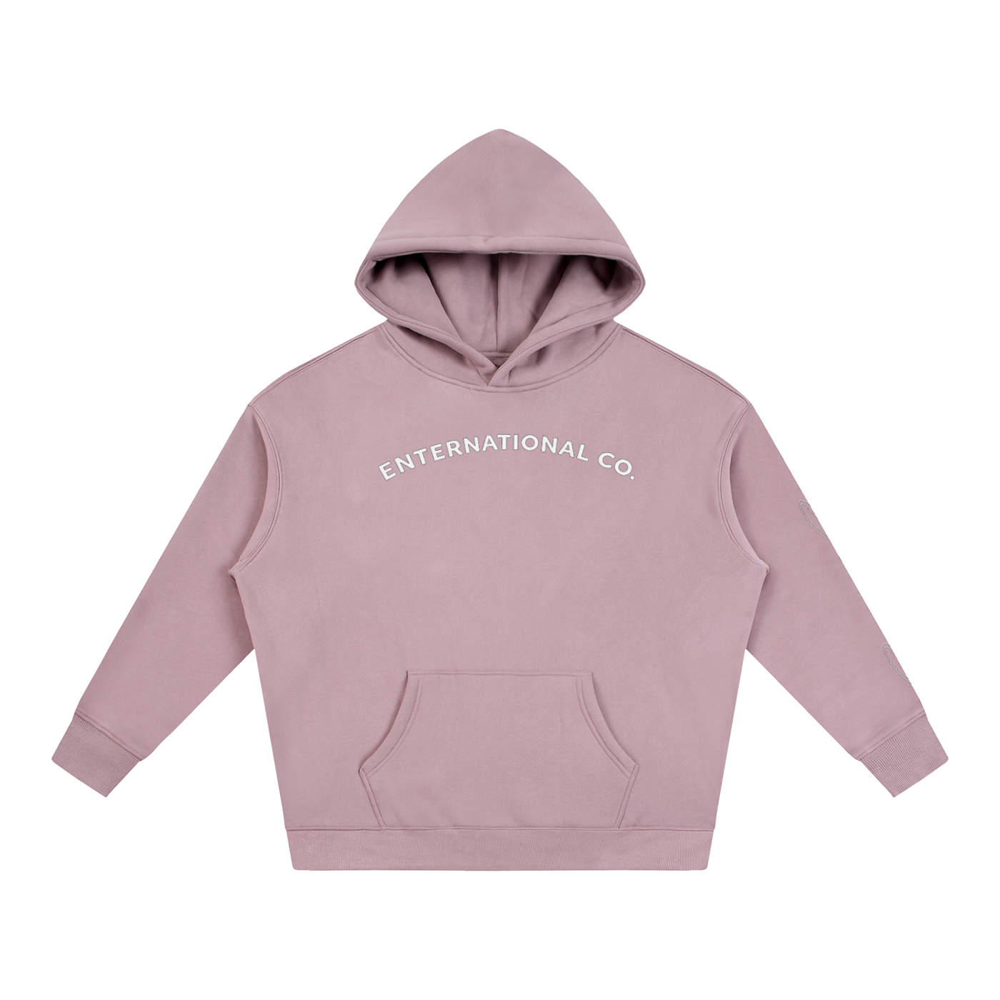 Oversize Fleeced Beyond Borders Hoodie