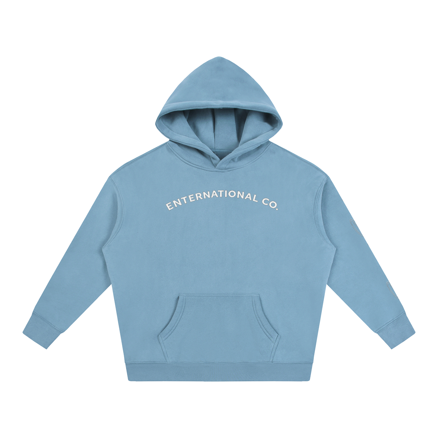 Oversize Fleeced Beyond Borders Hoodie