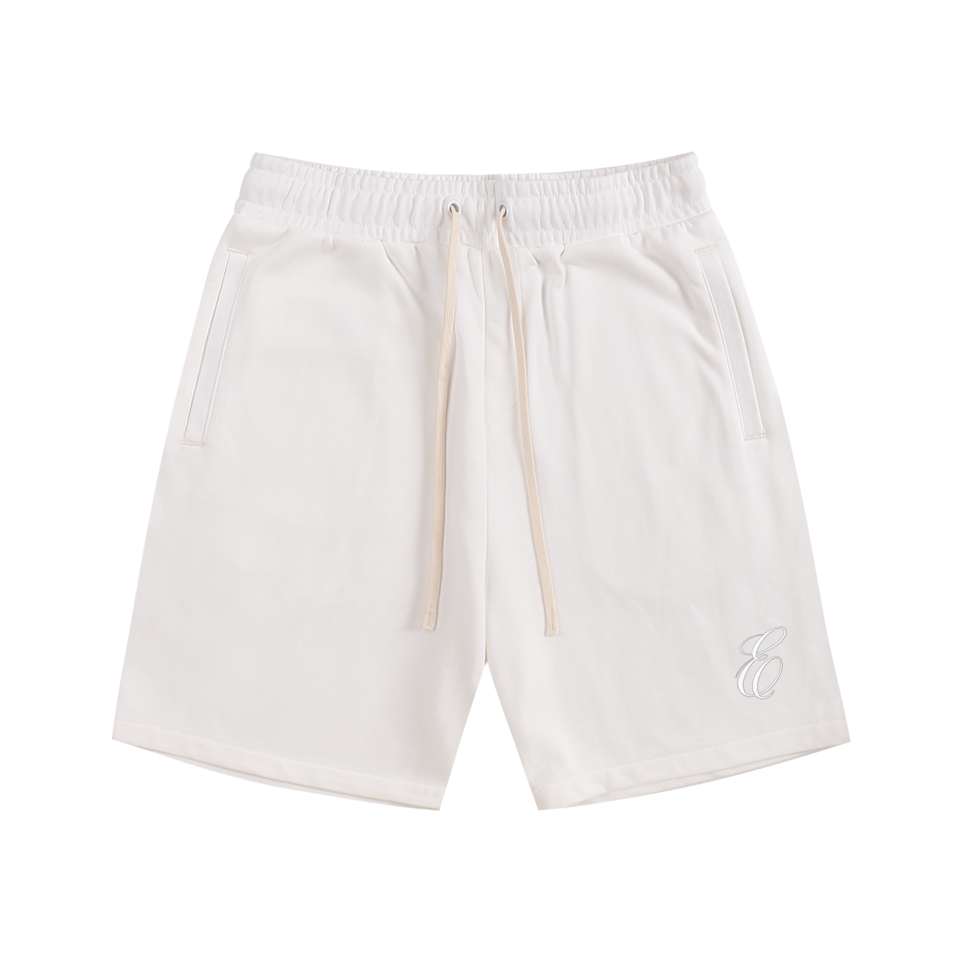 Cotton Enternational "E" logo Shorts