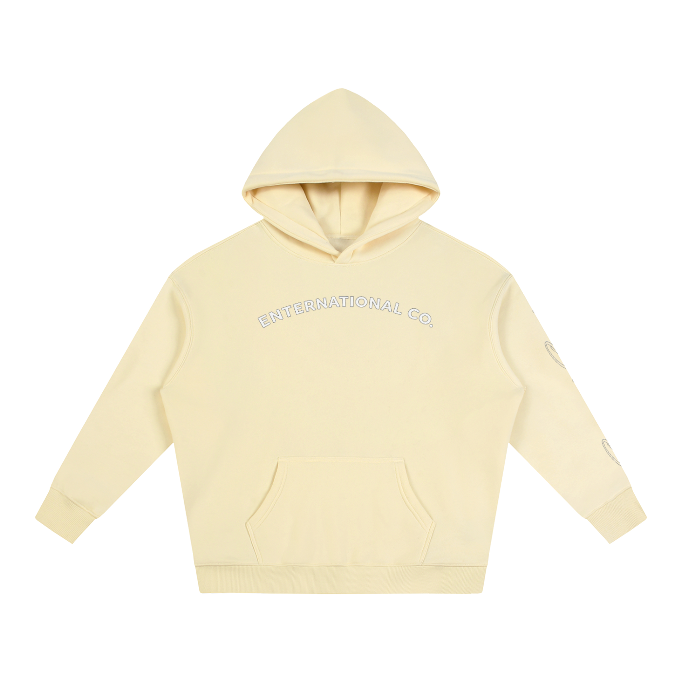 Oversize Fleeced Beyond Borders Hoodie