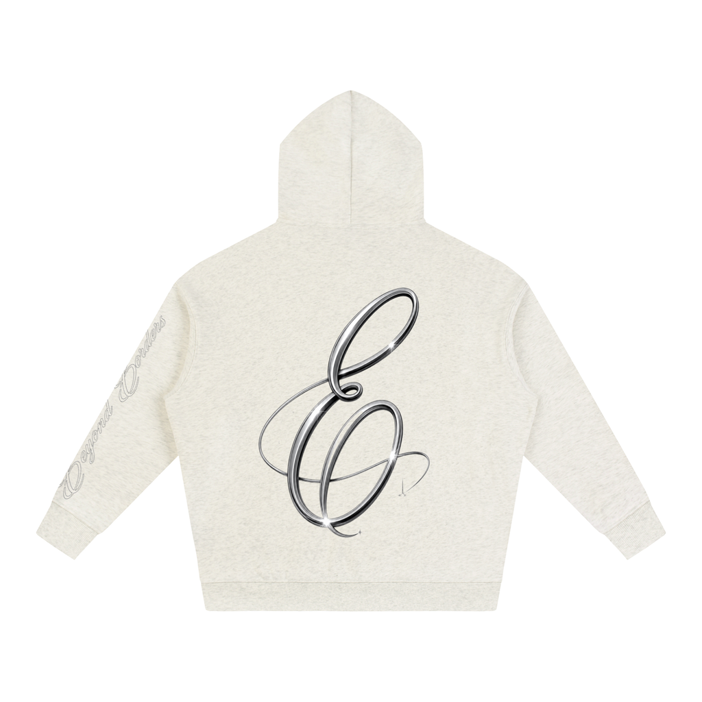 Oversize Fleeced Beyond Borders Hoodie