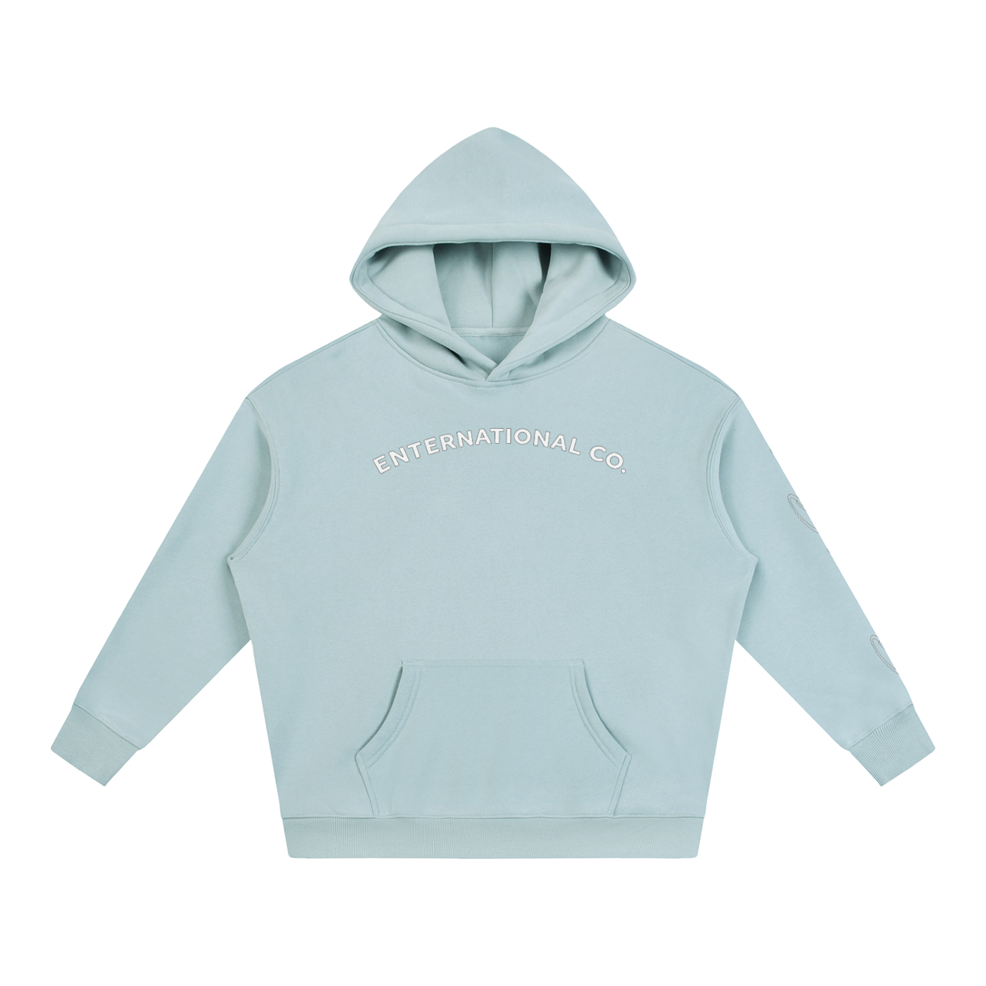 Oversize Fleeced Beyond Borders Hoodie