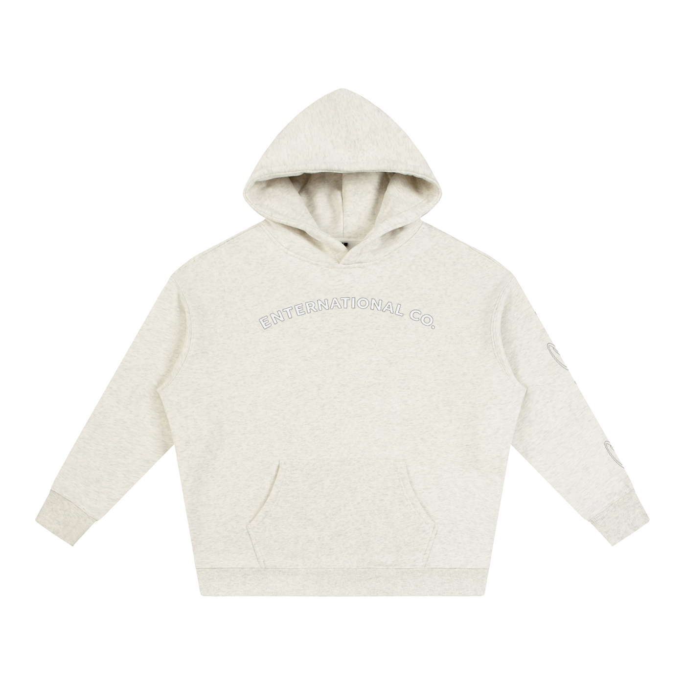 Oversize Fleeced Beyond Borders Hoodie