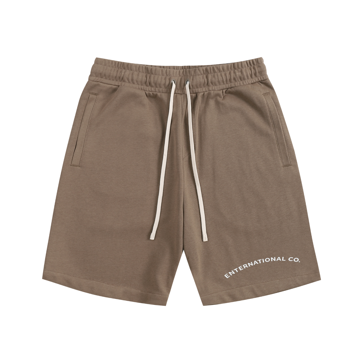 Enternational Co.arch logo Cotton Shorts