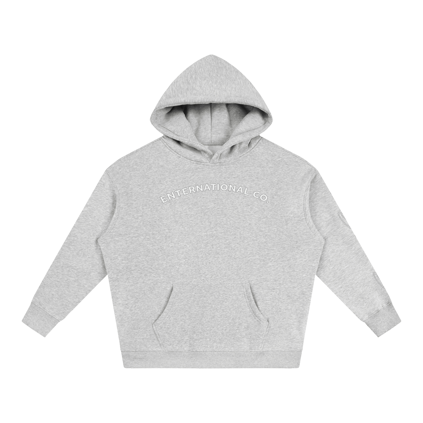 Oversize Fleeced Beyond Borders Hoodie