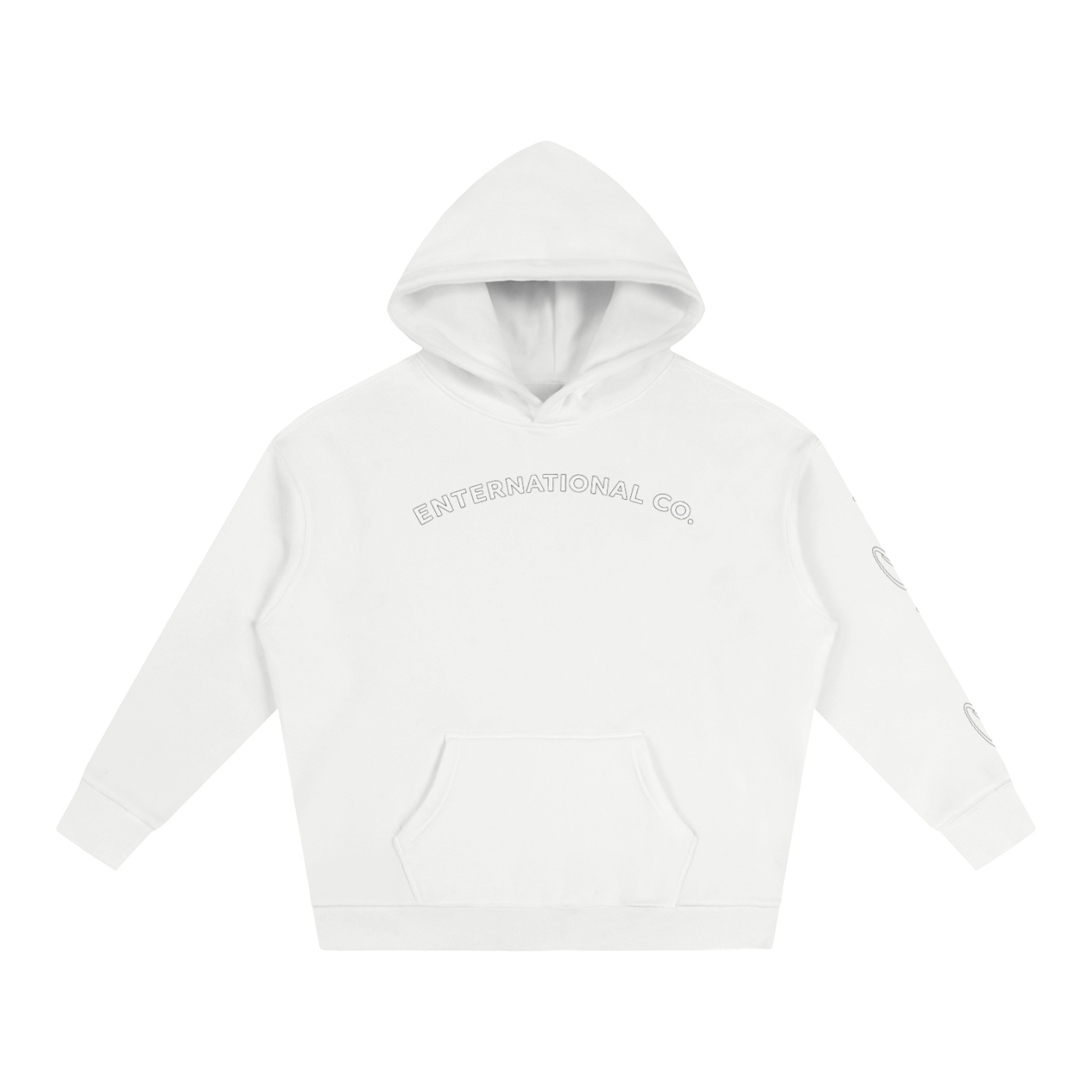 Oversize Fleeced Beyond Borders Hoodie