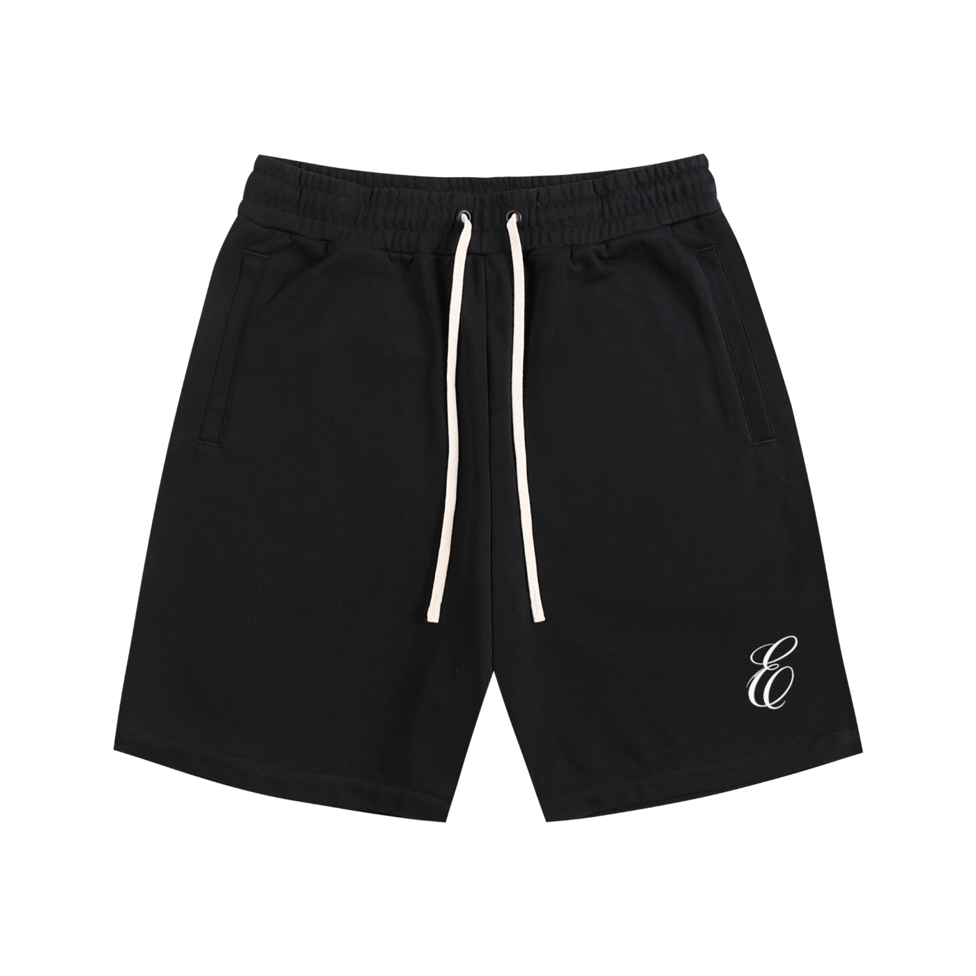 Cotton Enternational "E" logo Shorts