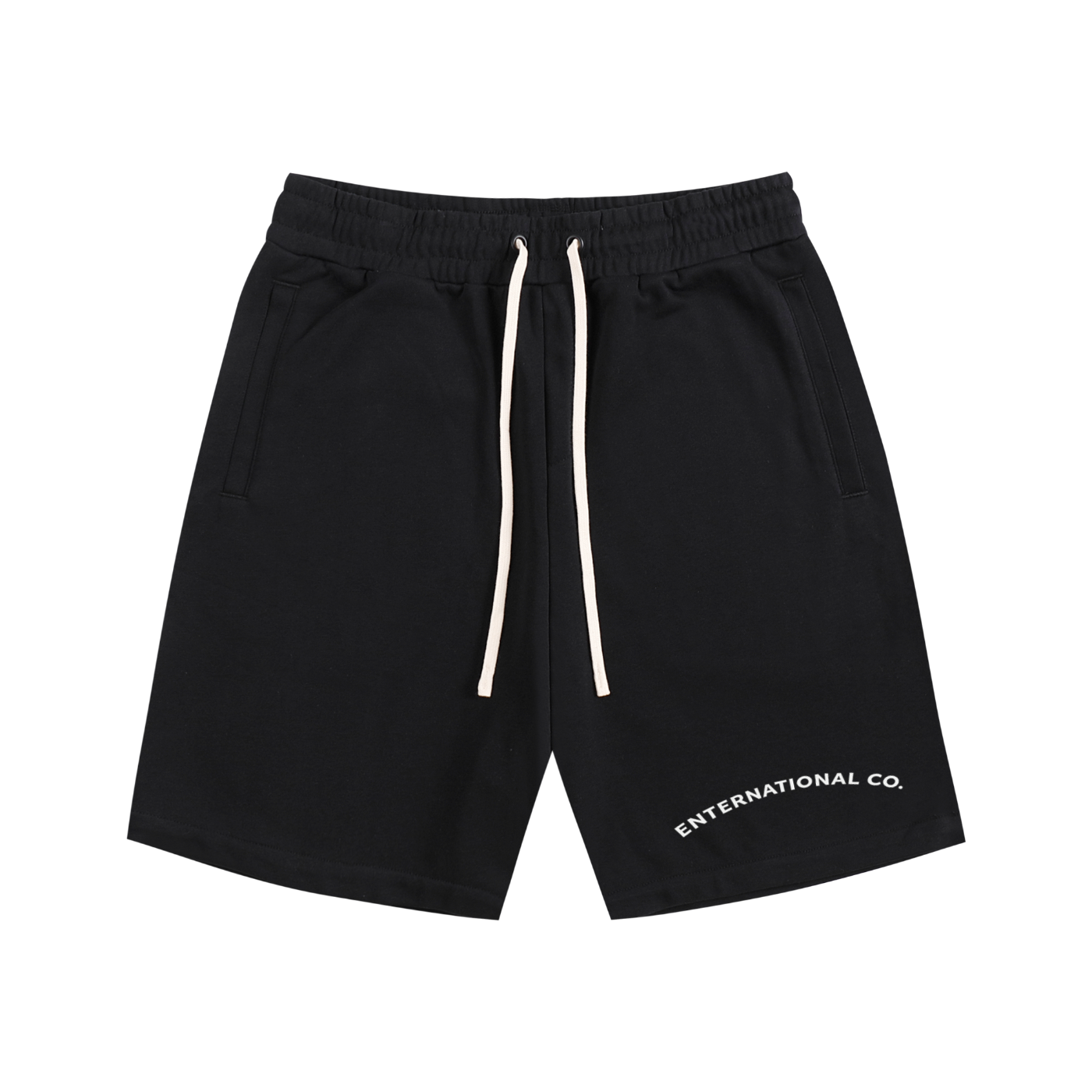Enternational Co.arch logo Cotton Shorts