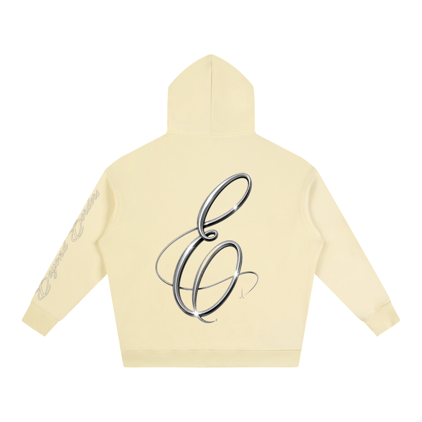 Oversize Fleeced Beyond Borders Hoodie