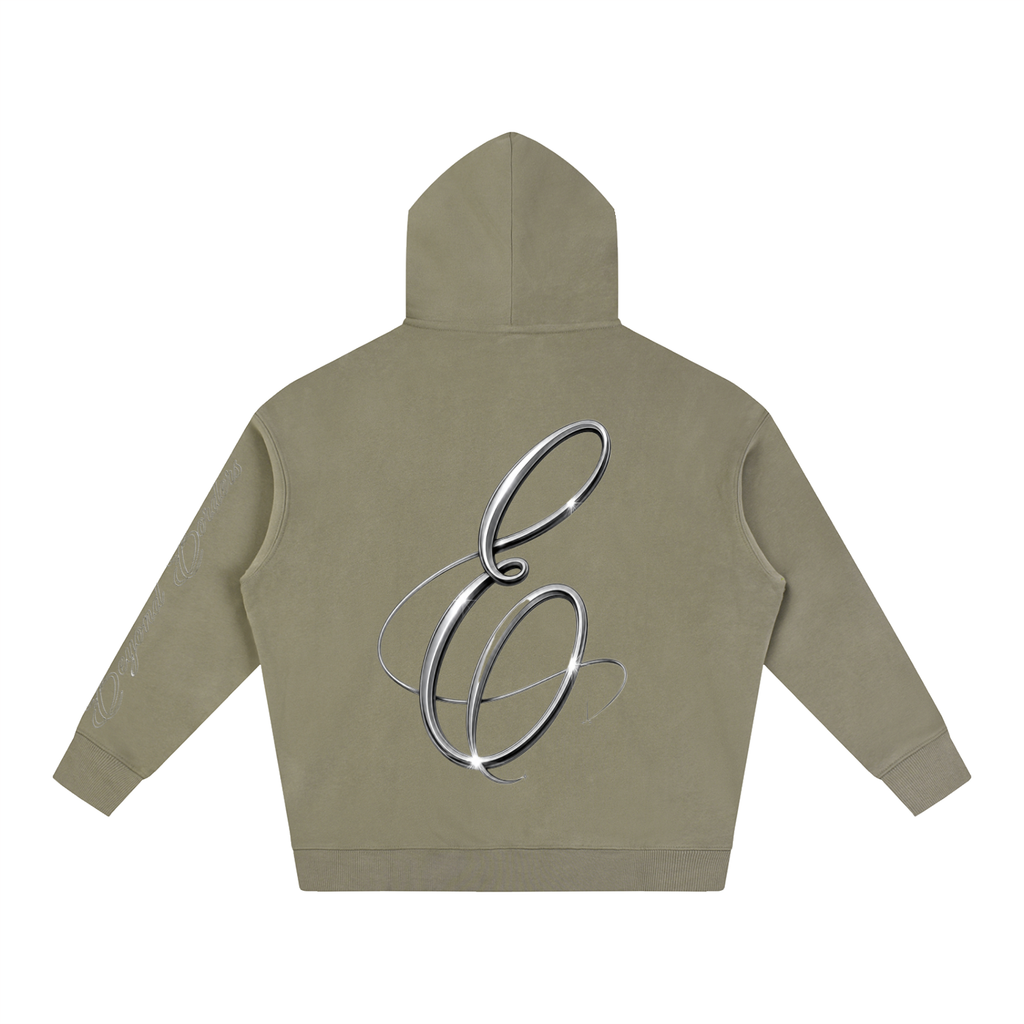 Oversize Fleeced Beyond Borders Hoodie