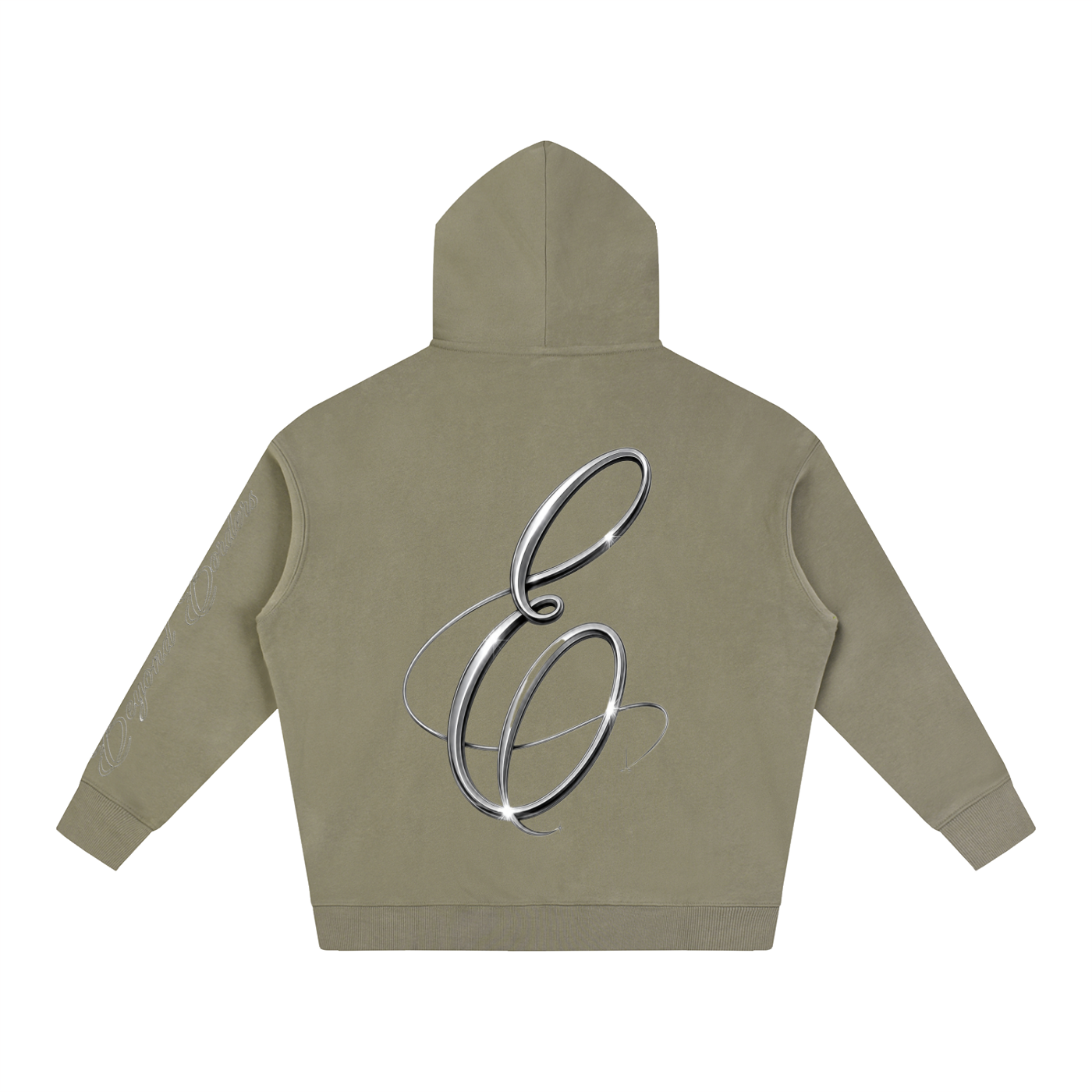 Oversize Fleeced Beyond Borders Hoodie