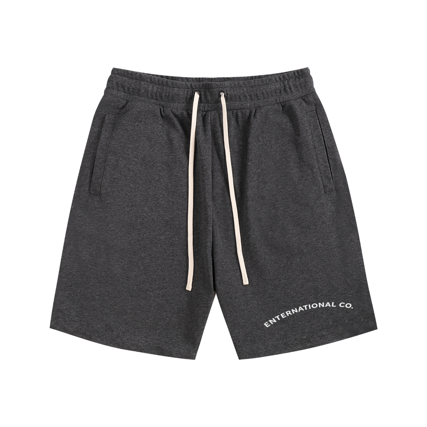 Enternational Co.arch logo Cotton Shorts